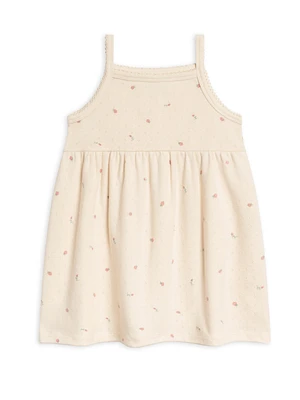 Pia Floral Pointelle Tank Dress