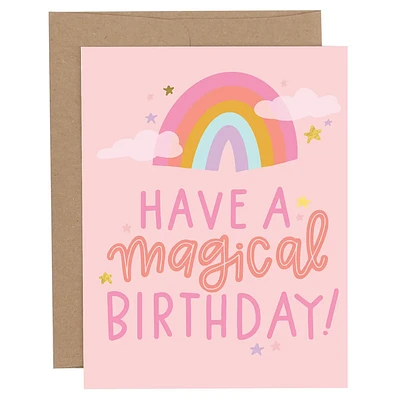 Have a Magical Rainbow Birthday Card