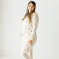 Scattered Floral Women's Pajama Set