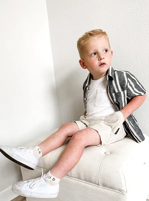 Sand Linen Shorts
