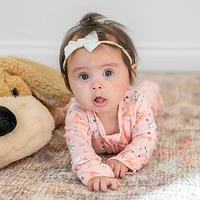 Puppy Love Ruffle Bamboo Sleeper