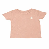 Pink Sun Boxy Tee