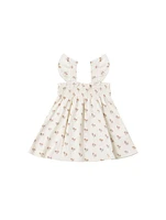 Summer Flower Smocked Dress