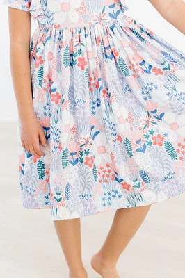 Field of Flowers Ruffle Twirl Dress