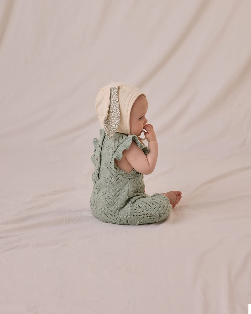Green Garden Bunny Bonnet