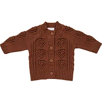 Dark Rust Cardigan