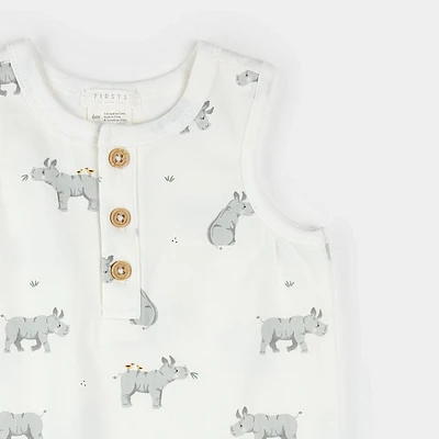 Rhino Pocket Romper