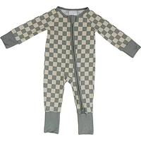 Green Checkered Bamboo Sleeper