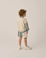 Eucalyptus Color Block Sweatshirt
