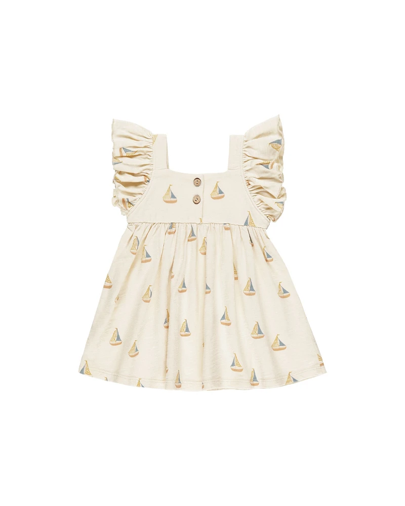 Sailboats Mariposa Dress