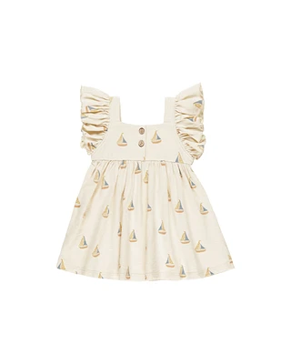 Sailboats Mariposa Dress