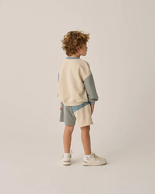 Eucalyptus Color Block Boxing Short