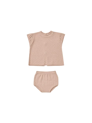 Blush Penny Knit Set