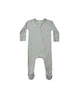 Grid Bamboo Pajama Sleeper