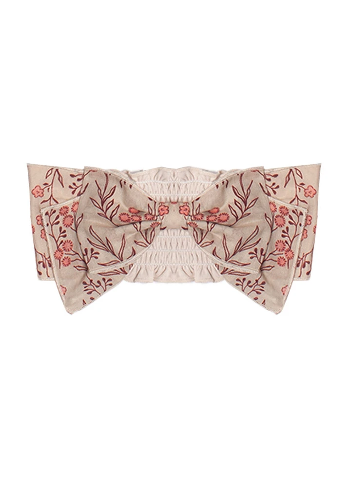 Eleanora Floral Bow