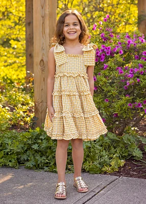 Sunshine Gingham Dress