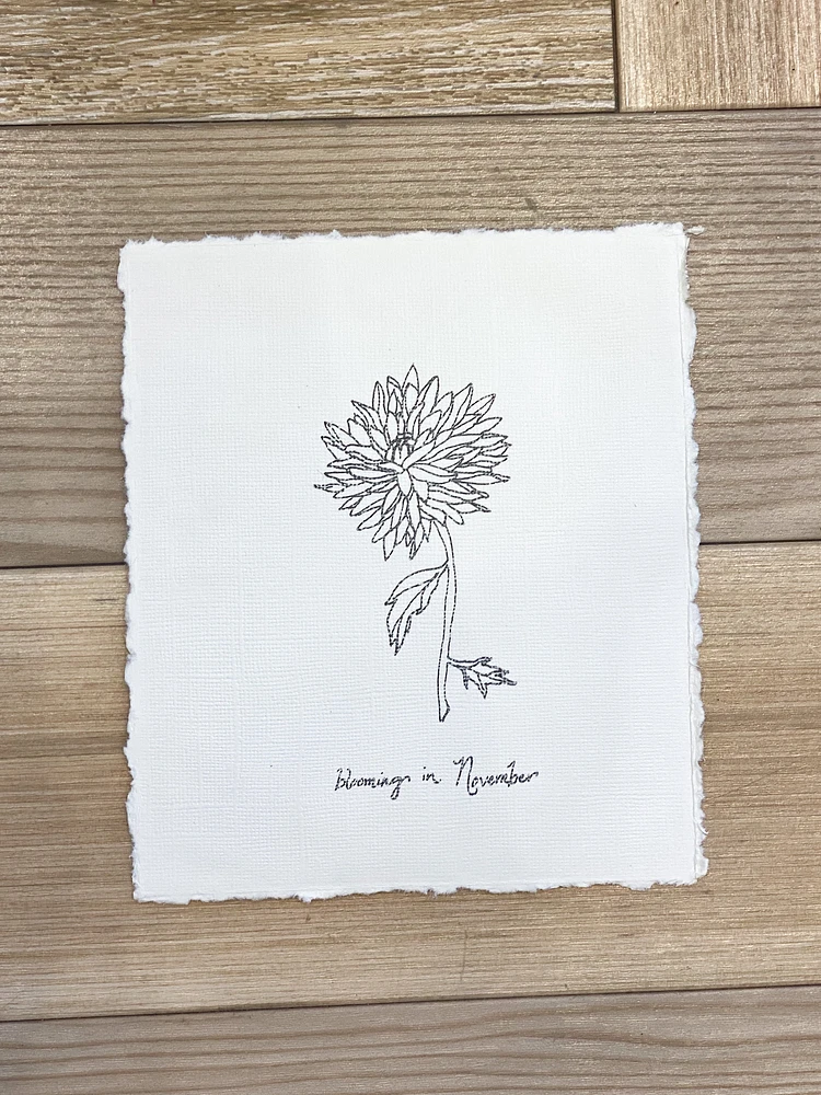 Blooming Pregnancy Announcements