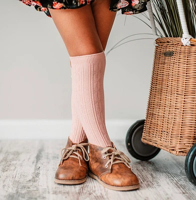 Knit Knee High Socks