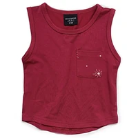 Star Pocket Tank - Red