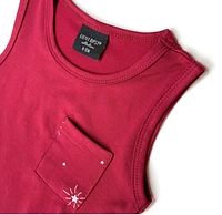 Star Pocket Tank - Red