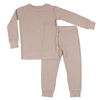 Rosewood Ribbed Two-Piece Set