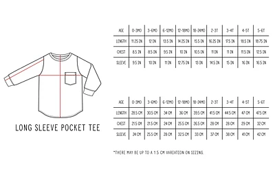 Long Sleeve Pocket Tee - Grey