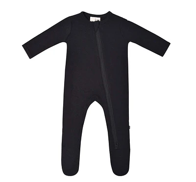 Zippered Footie - Midnight