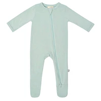 Zippered Footie - Sage