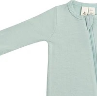 Zippered Footie - Sage