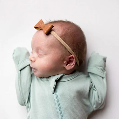 Zippered Footie - Sage