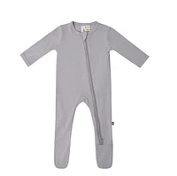 Zippered Footie - Storm
