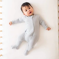 Zippered Footie - Storm
