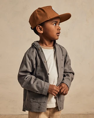 Paradise Palms Hooded Overshirt