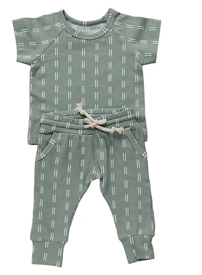 Sage Strokes Two-Piece Pocket Set