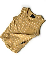 Stripe Pocket Tank - Sunny Day