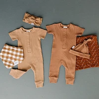 Mustard Organic Snap Romper