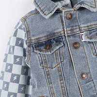 Lighting Bolt Denim Jacket