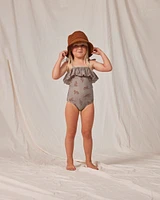 Ruffle One-Piece - Tigers