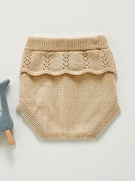 Cream Knitted Bloomers