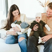 Knit Stay-On Mitts - Boulder