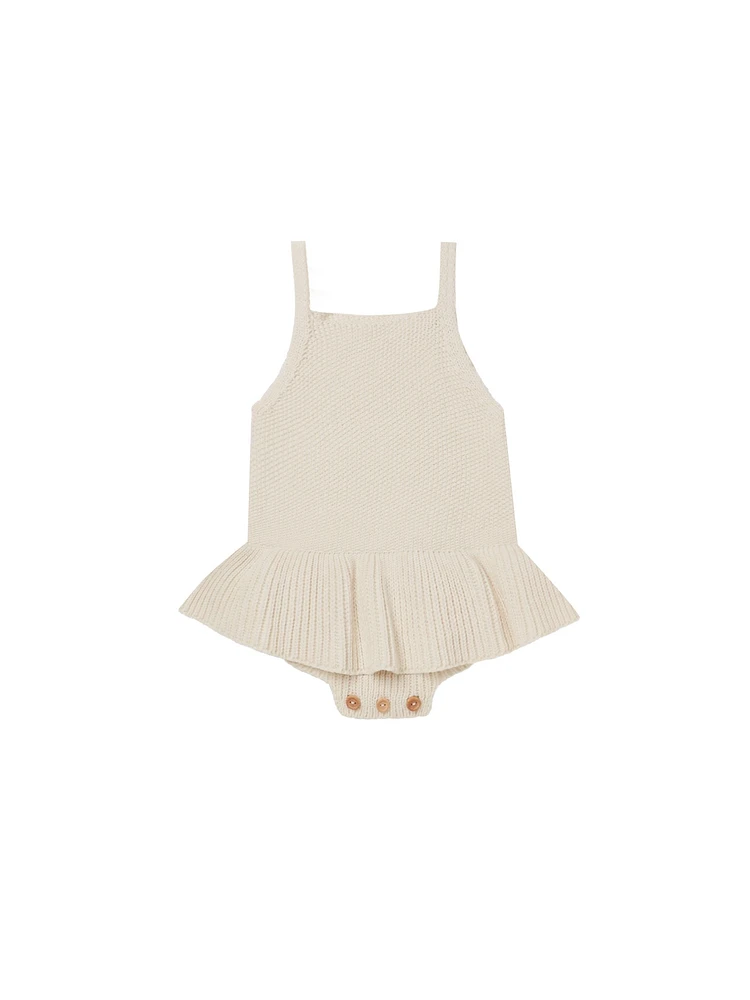 Knit Ruffle Romper