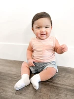 Stripe Pocket Tank - Sun Kissed