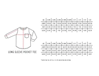 Long Sleeve Pocket Tee - Black