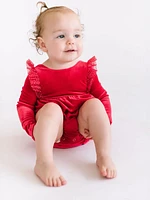 Red Sparkle Romper