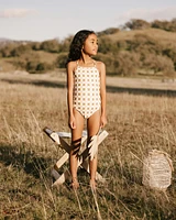 Sky One-Piece - Retro Check