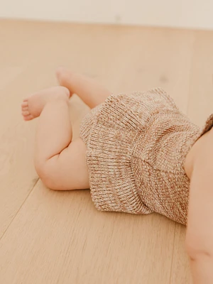 Knit Ruffle Romper - Sienna
