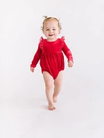 Red Sparkle Romper