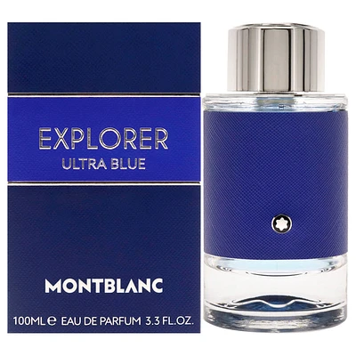 Explorer Ultra Blue Eau de Parfum Spray for Men by Mont Banc