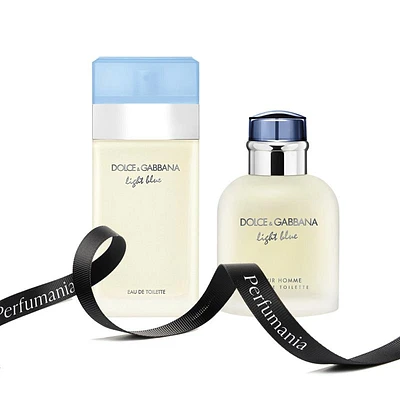 Bundle Deal His & Hers: Light Blue by Dolce & Gabbana for Men and Wome