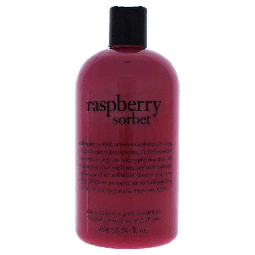 Raspberry Sorbet Shampoo, Bath & Shower Gel by Philosophy for Unisex -